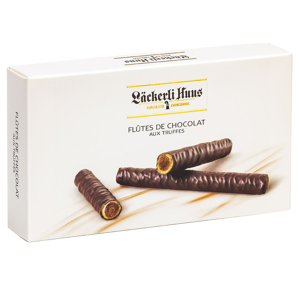 Flûtes de chocolat aux truffes Läckerli Huus Alle Artikel fineselect