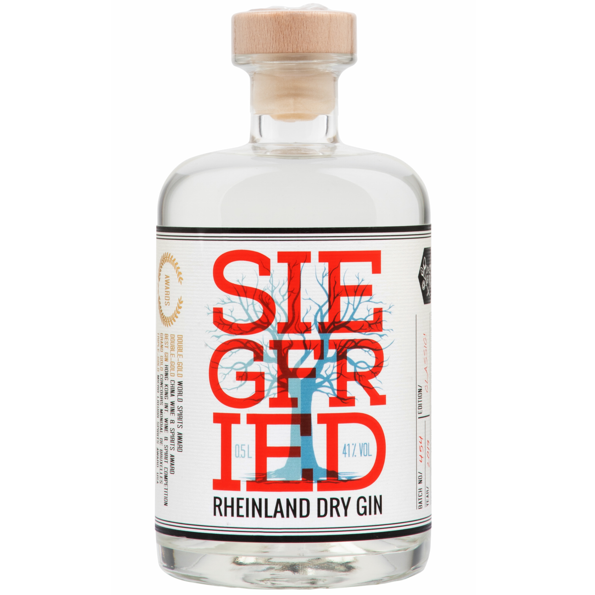 Siegfried Rheinland Dry fineselect - - Gin Siegfried - Alkohol